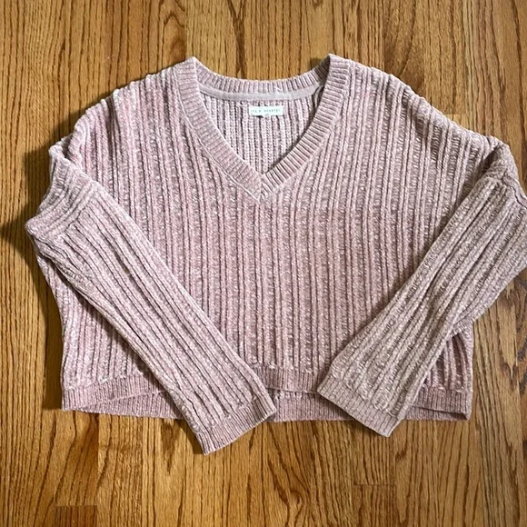 La Hearts Sweaters La Hearts Pink Knit Sweater Top Poshmark